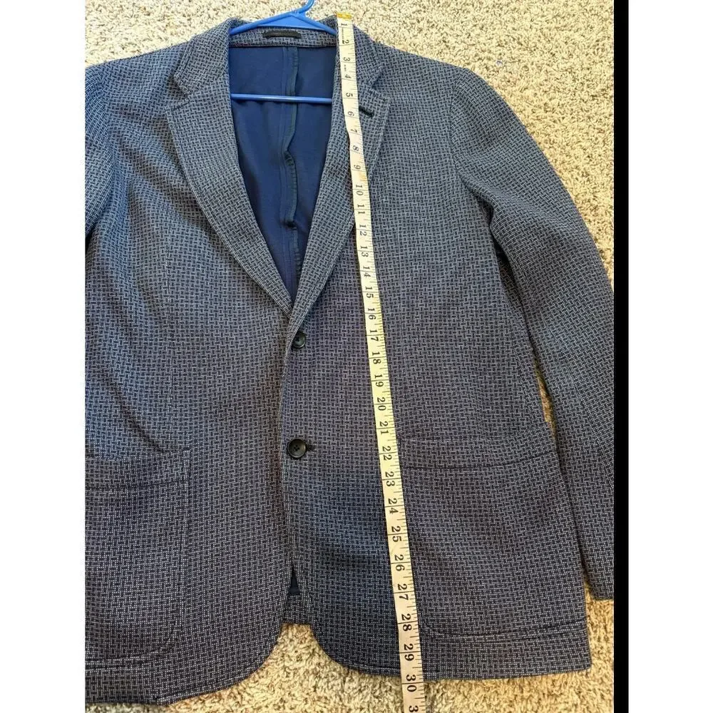 Armani Collezioni Men's Plaid Blazer Size 42